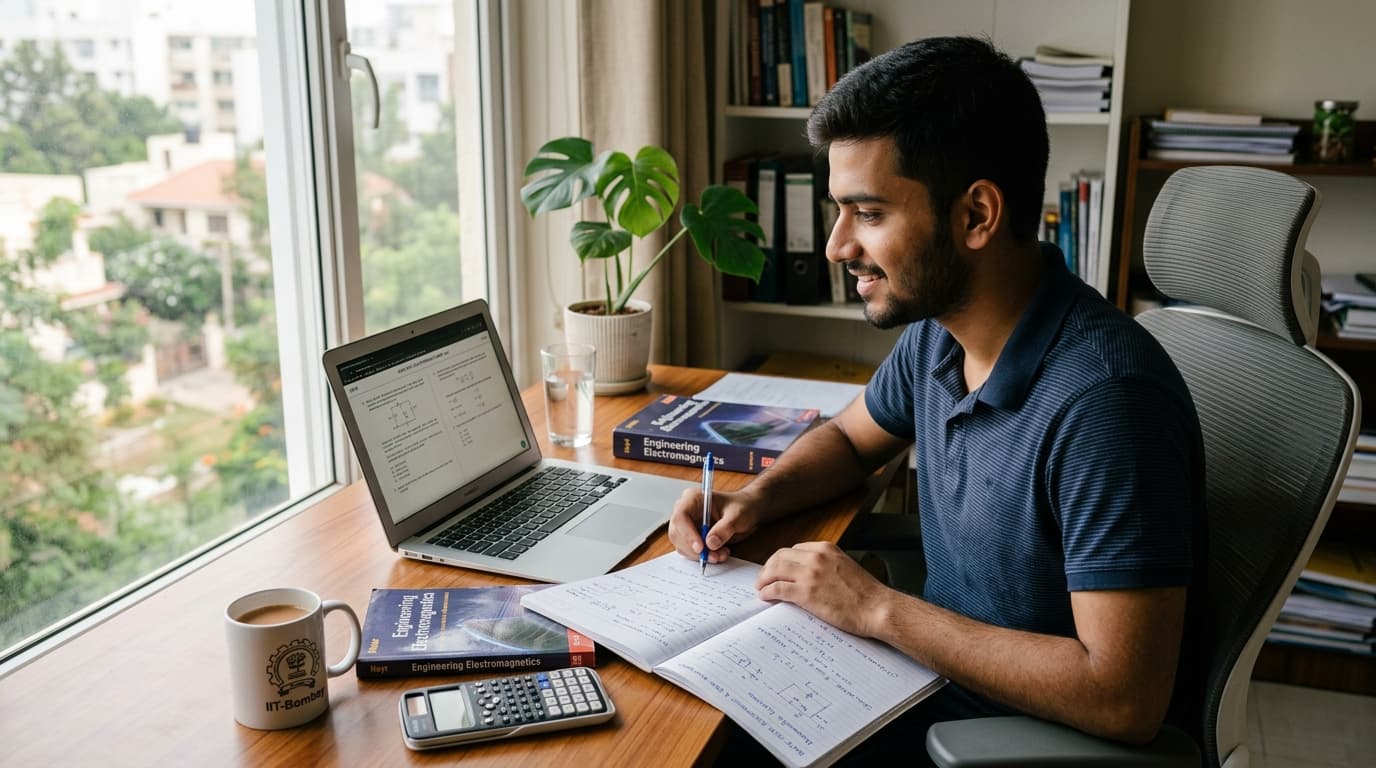 Engineering student preparing for GATE on Amalgams platform